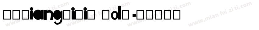 FZJiangYiTiS Bold字体转换